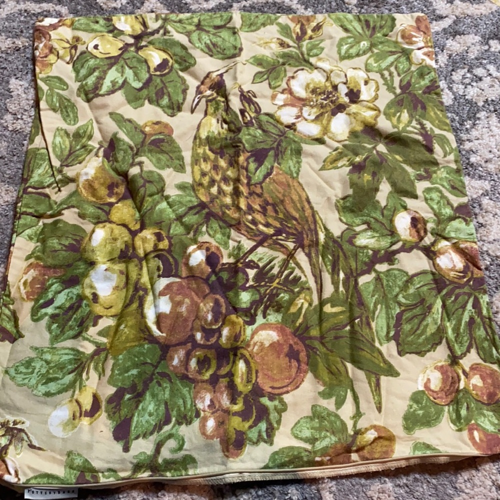 4 24” pottery barn square pillow case cover